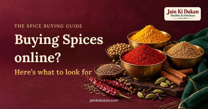 Indian spices online, including whole spices, powders, and masala combos.